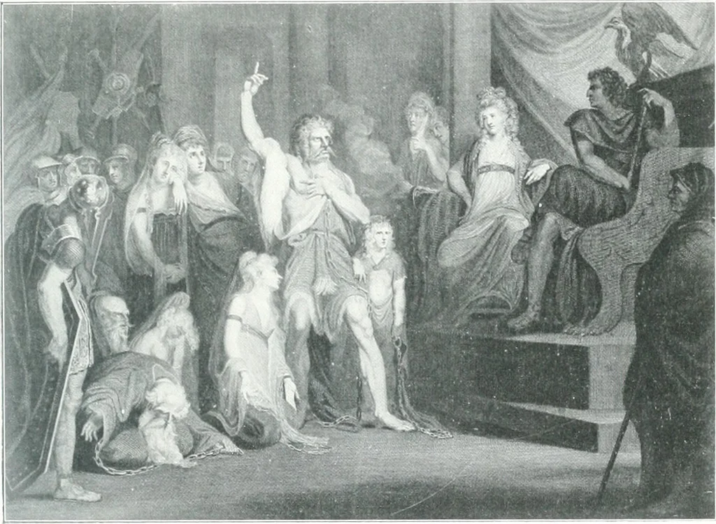 An illustration from La peinture anglaise de ses origines a nos jours, 1908, leaf 120