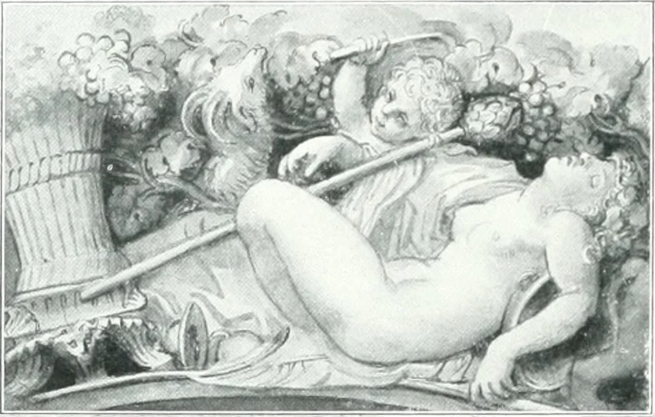 An illustration from La peinture anglaise de ses origines a nos jours, 1908, leaf 123