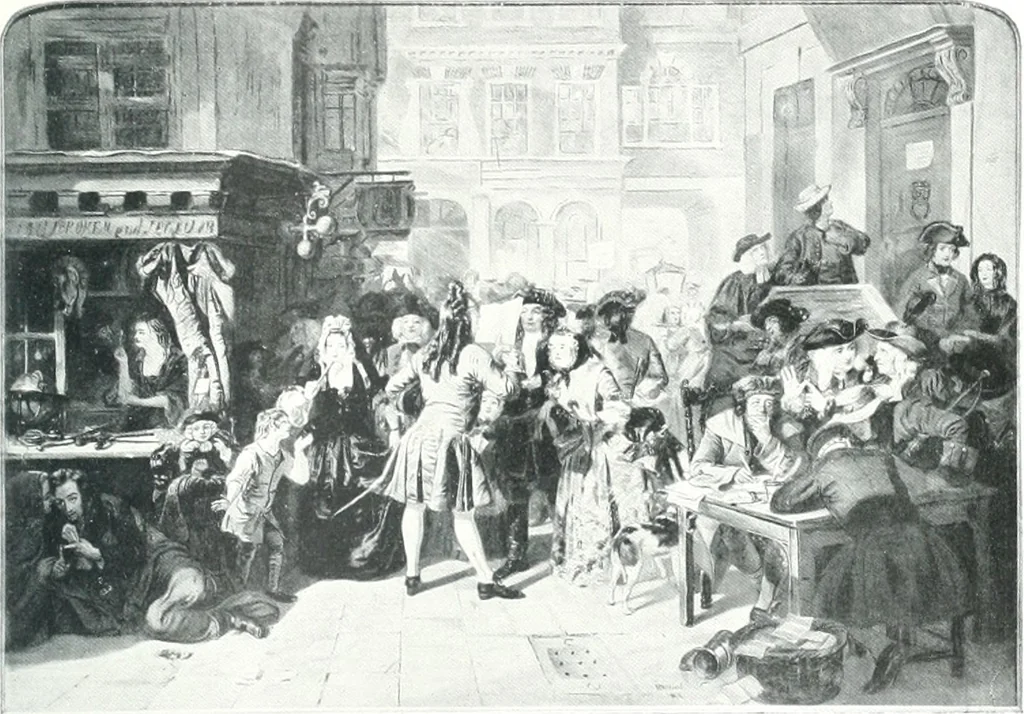 An illustration from La peinture anglaise de ses origines a nos jours, 1908, leaf 142
