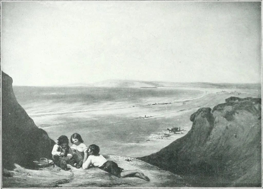 An illustration from La peinture anglaise de ses origines a nos jours, 1908, leaf 143