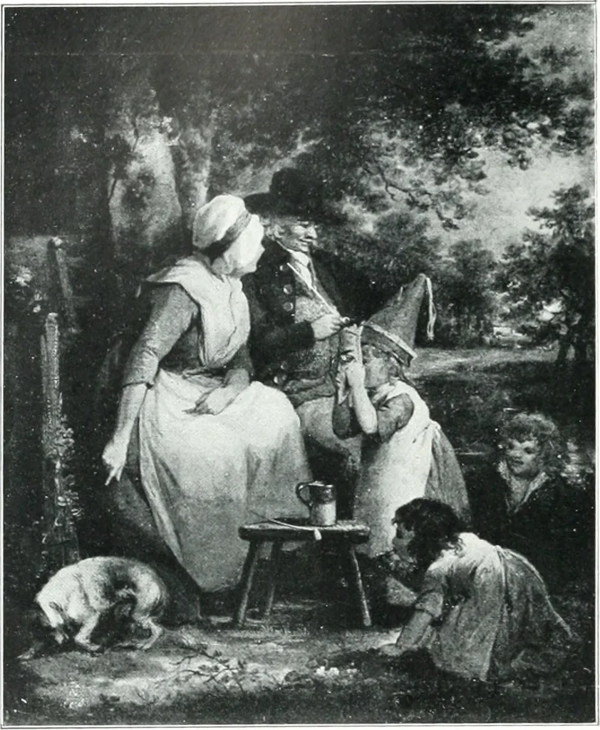 An illustration from La peinture anglaise de ses origines a nos jours, 1908, leaf 147
