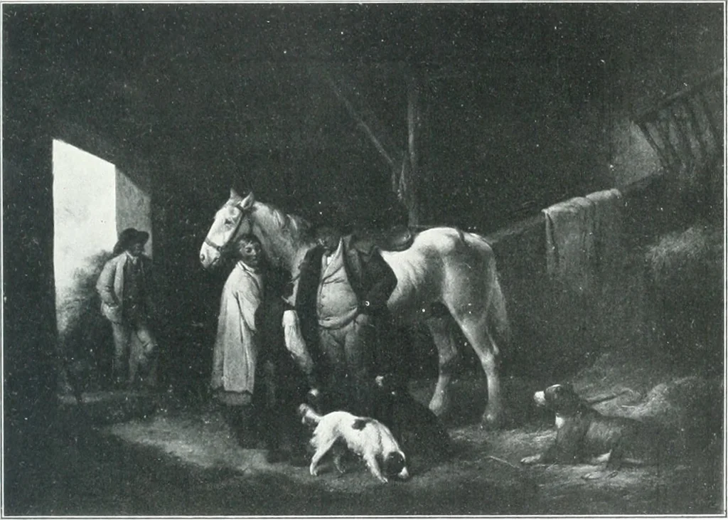 An illustration from La peinture anglaise de ses origines a nos jours, 1908, leaf 150