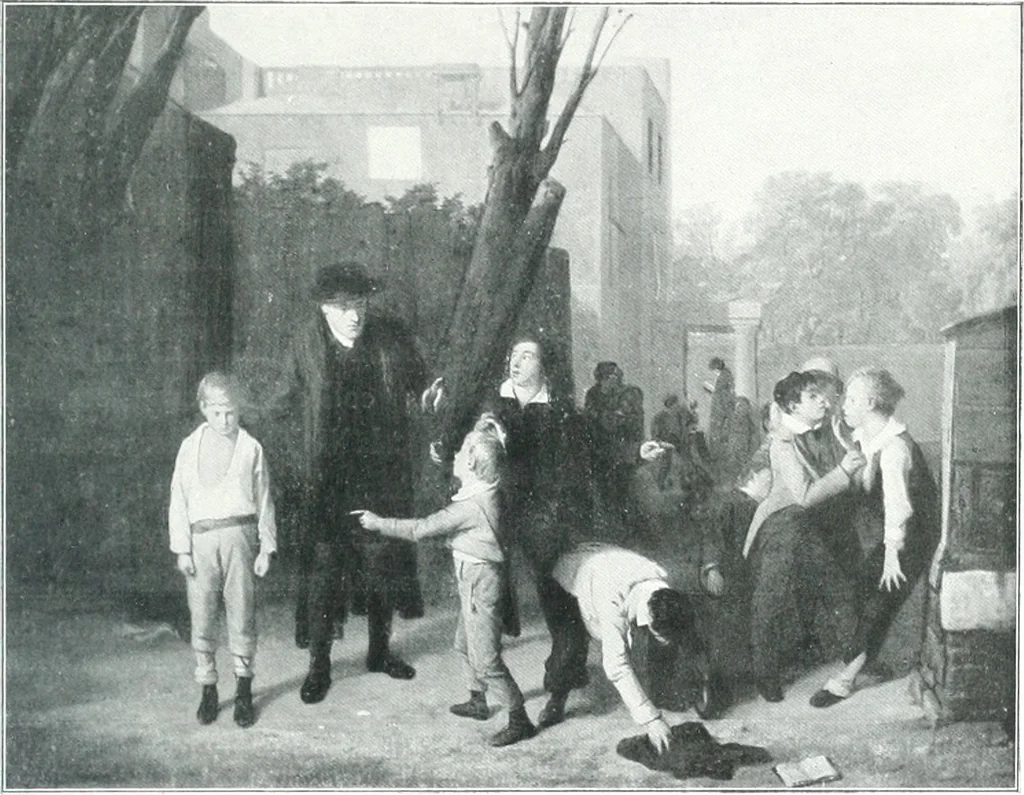 An illustration from La peinture anglaise de ses origines a nos jours, 1908, leaf 152