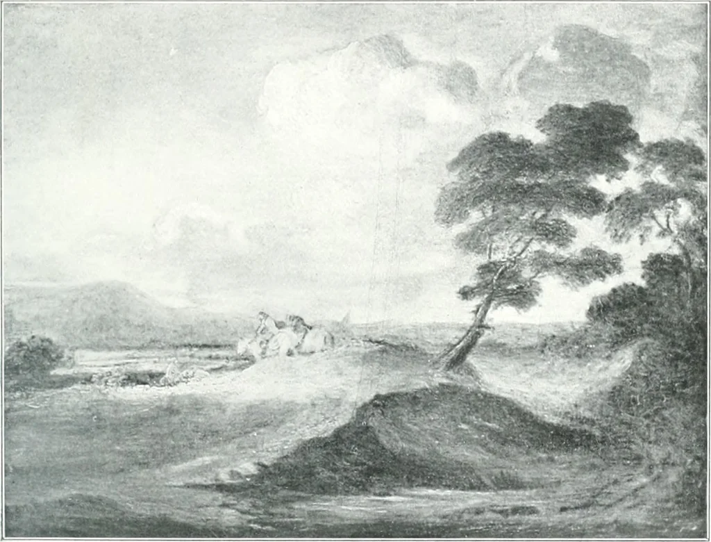 An illustration from La peinture anglaise de ses origines a nos jours, 1908, leaf 160