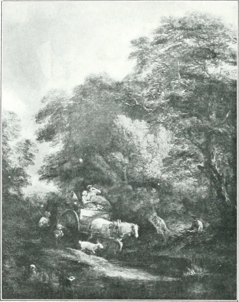 An illustration from La peinture anglaise de ses origines a nos jours, 1908, leaf 161