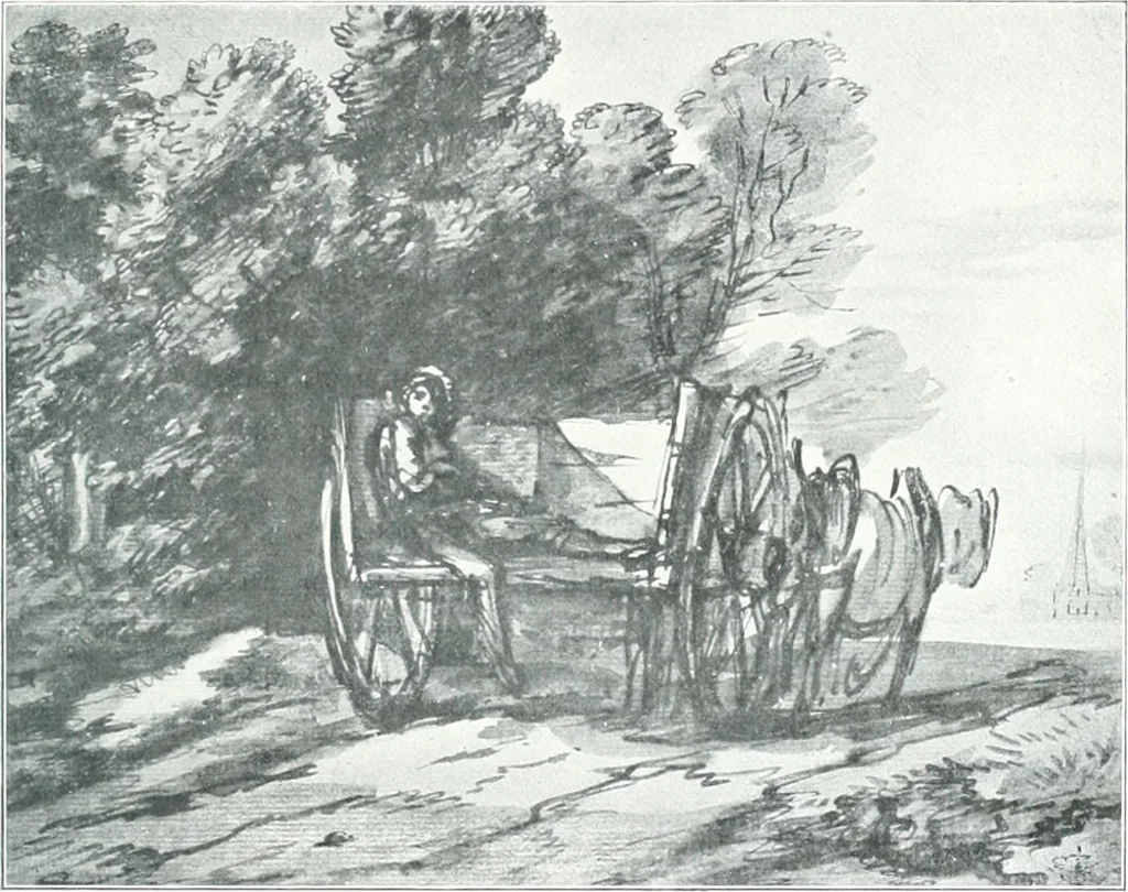 An illustration from La peinture anglaise de ses origines a nos jours, 1908, leaf 162