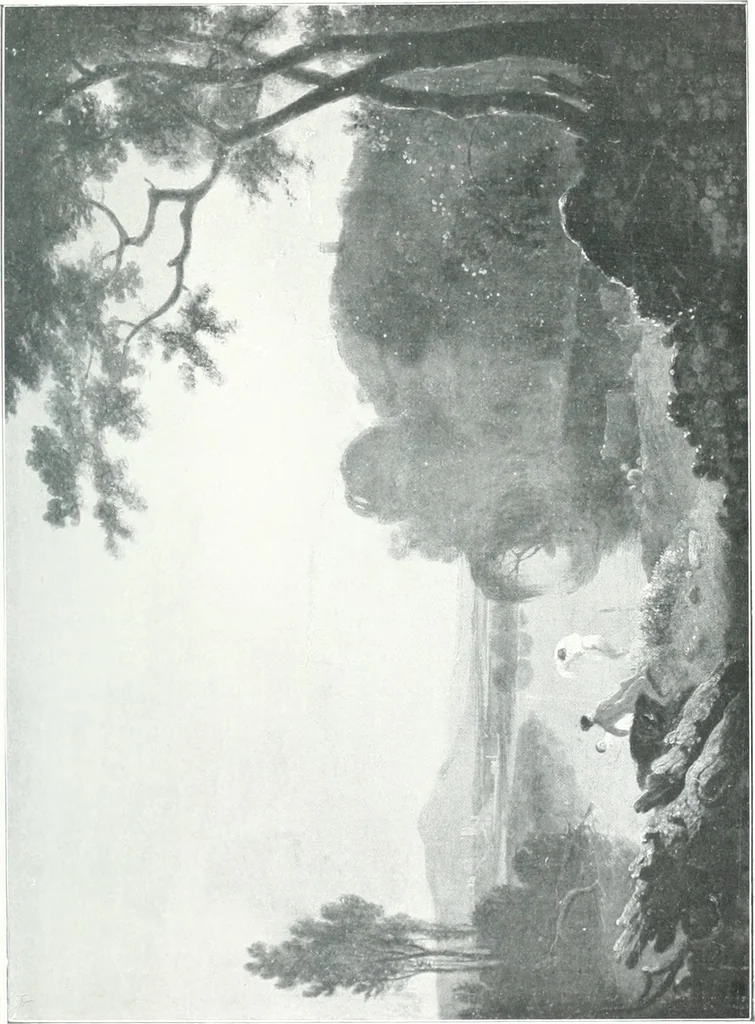 An illustration from La peinture anglaise de ses origines a nos jours, 1908, leaf 164
