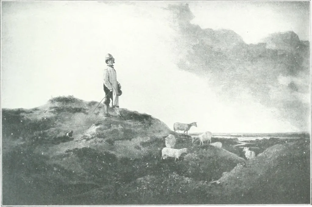 An illustration from La peinture anglaise de ses origines a nos jours, 1908, leaf 168