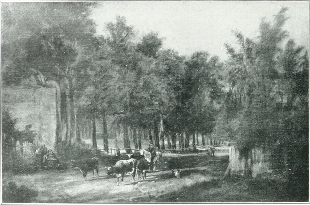 An illustration from La peinture anglaise de ses origines a nos jours, 1908, leaf 169