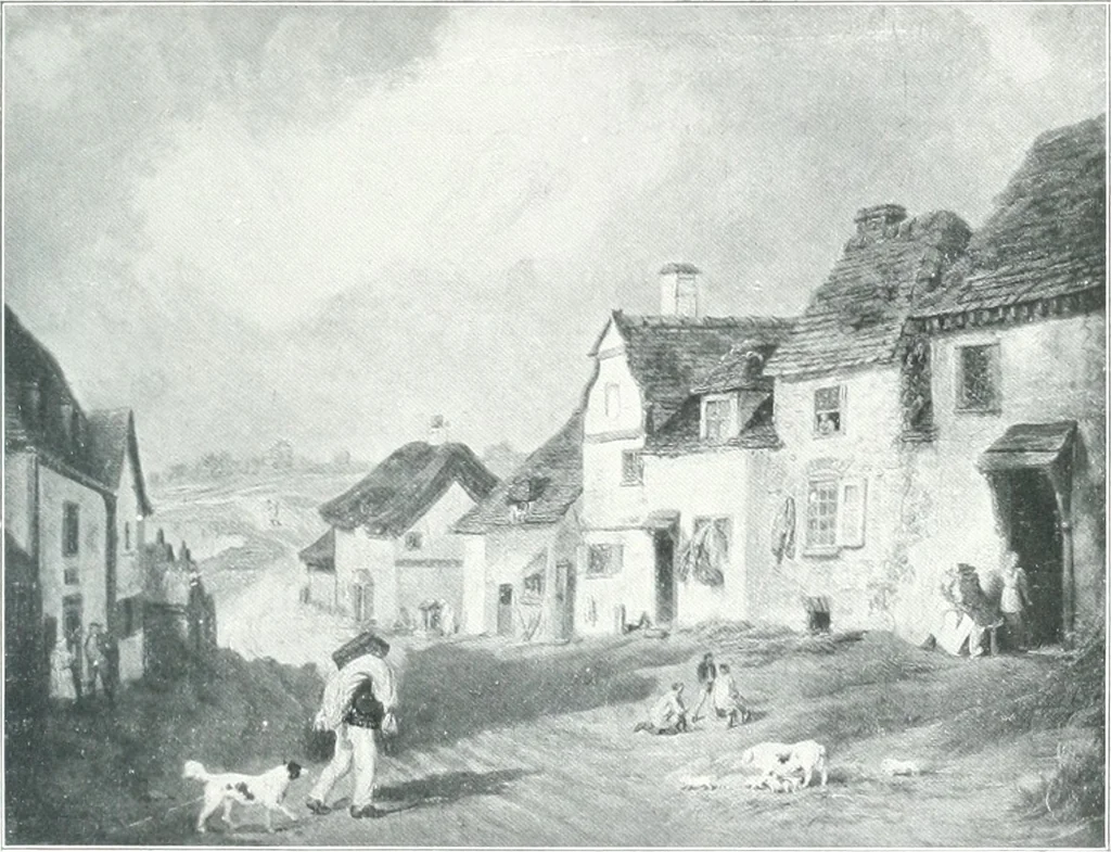 An illustration from La peinture anglaise de ses origines a nos jours, 1908, leaf 172