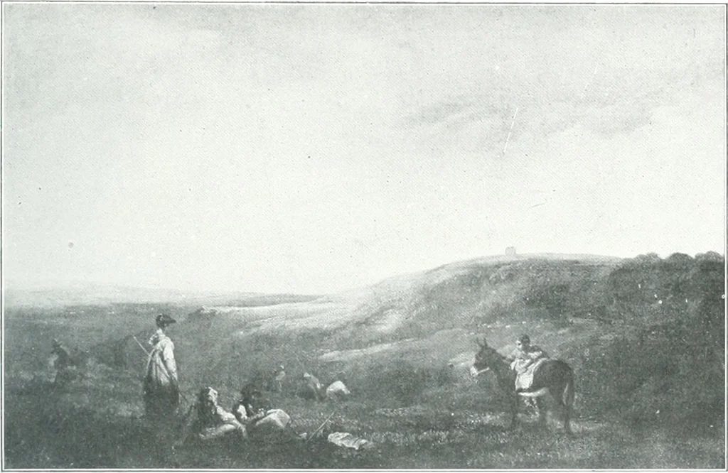 An illustration from La peinture anglaise de ses origines a nos jours, 1908, leaf 174