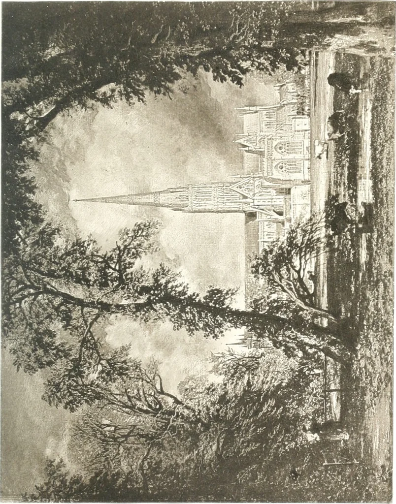 An illustration from La peinture anglaise de ses origines a nos jours, 1908, leaf 178