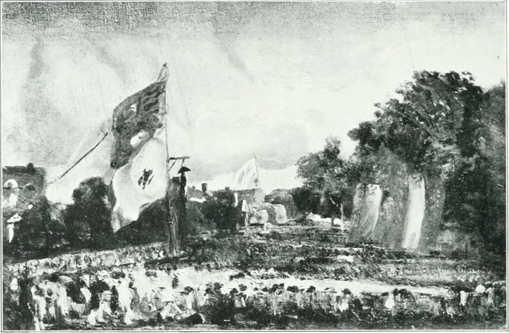 An illustration from La peinture anglaise de ses origines a nos jours, 1908, leaf 181
