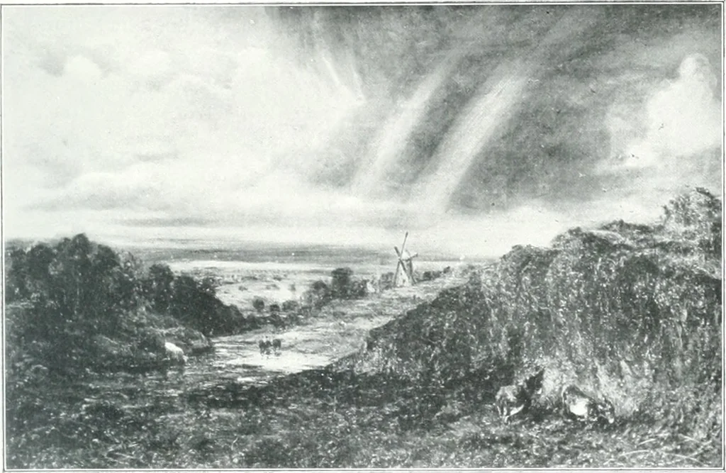 An illustration from La peinture anglaise de ses origines a nos jours, 1908, leaf 182