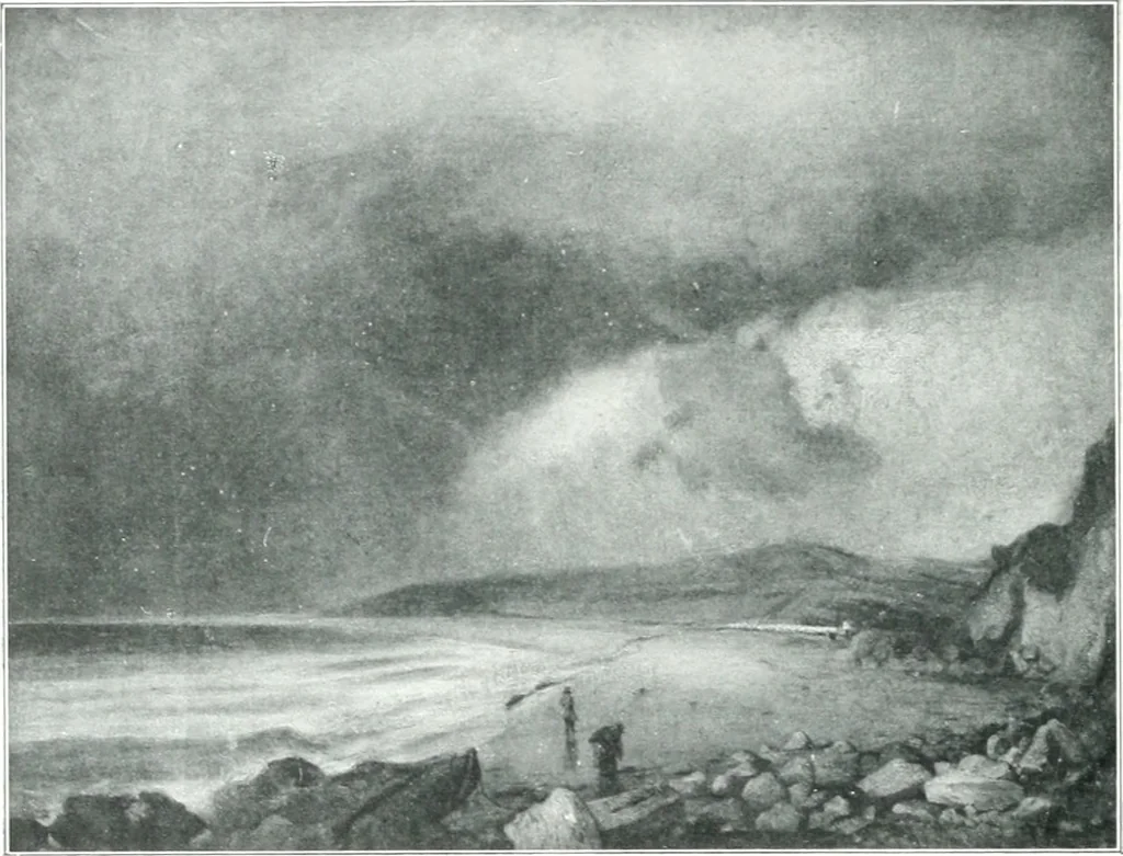 An illustration from La peinture anglaise de ses origines a nos jours, 1908, leaf 185