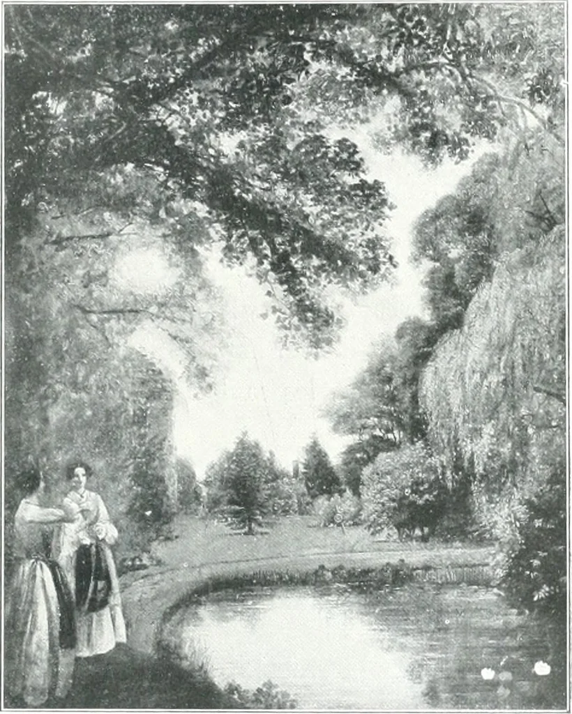 An illustration from La peinture anglaise de ses origines a nos jours, 1908, leaf 186