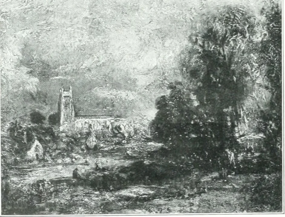 An illustration from La peinture anglaise de ses origines a nos jours, 1908, leaf 187
