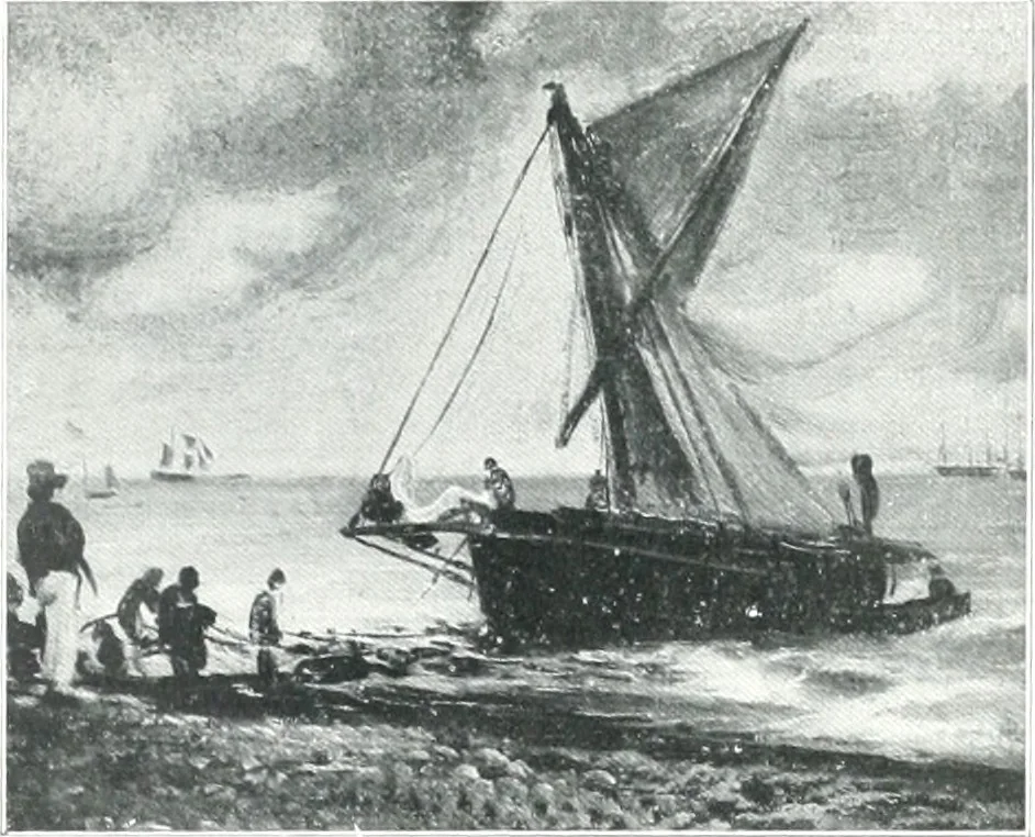 An illustration from La peinture anglaise de ses origines a nos jours, 1908, leaf 188