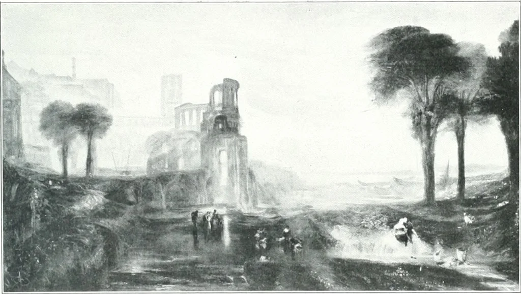An illustration from La peinture anglaise de ses origines a nos jours, 1908, leaf 194