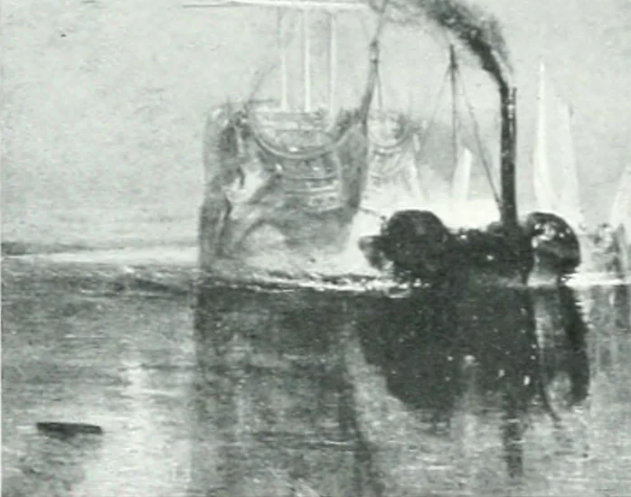 An illustration from La peinture anglaise de ses origines a nos jours, 1908, leaf 195
