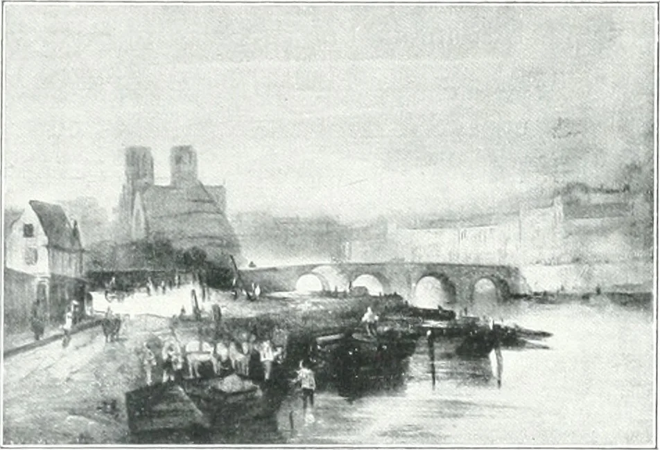 An illustration from La peinture anglaise de ses origines a nos jours, 1908, leaf 200