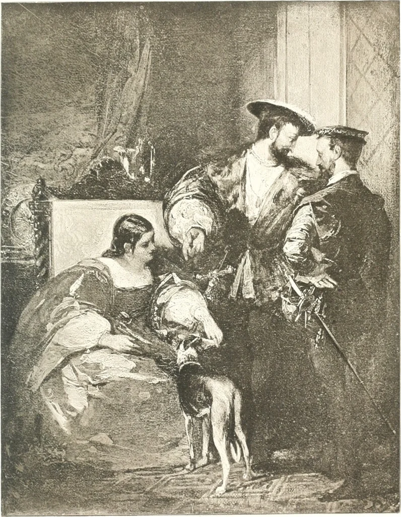 An illustration from La peinture anglaise de ses origines a nos jours, 1908, leaf 206