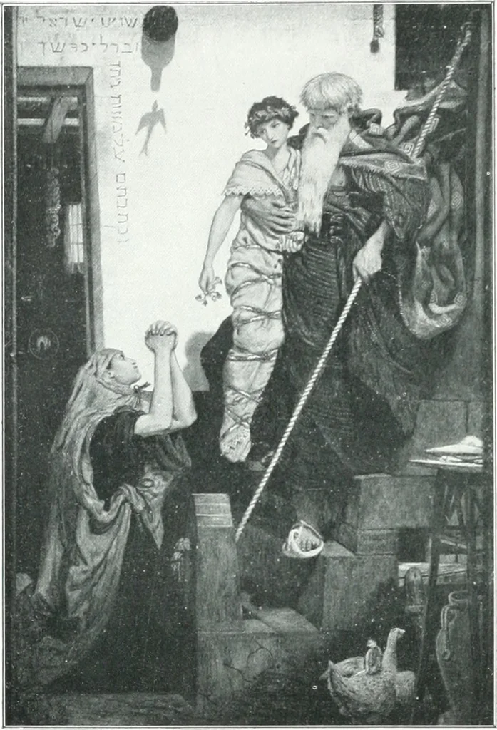An illustration from La peinture anglaise de ses origines a nos jours, 1908, leaf 227