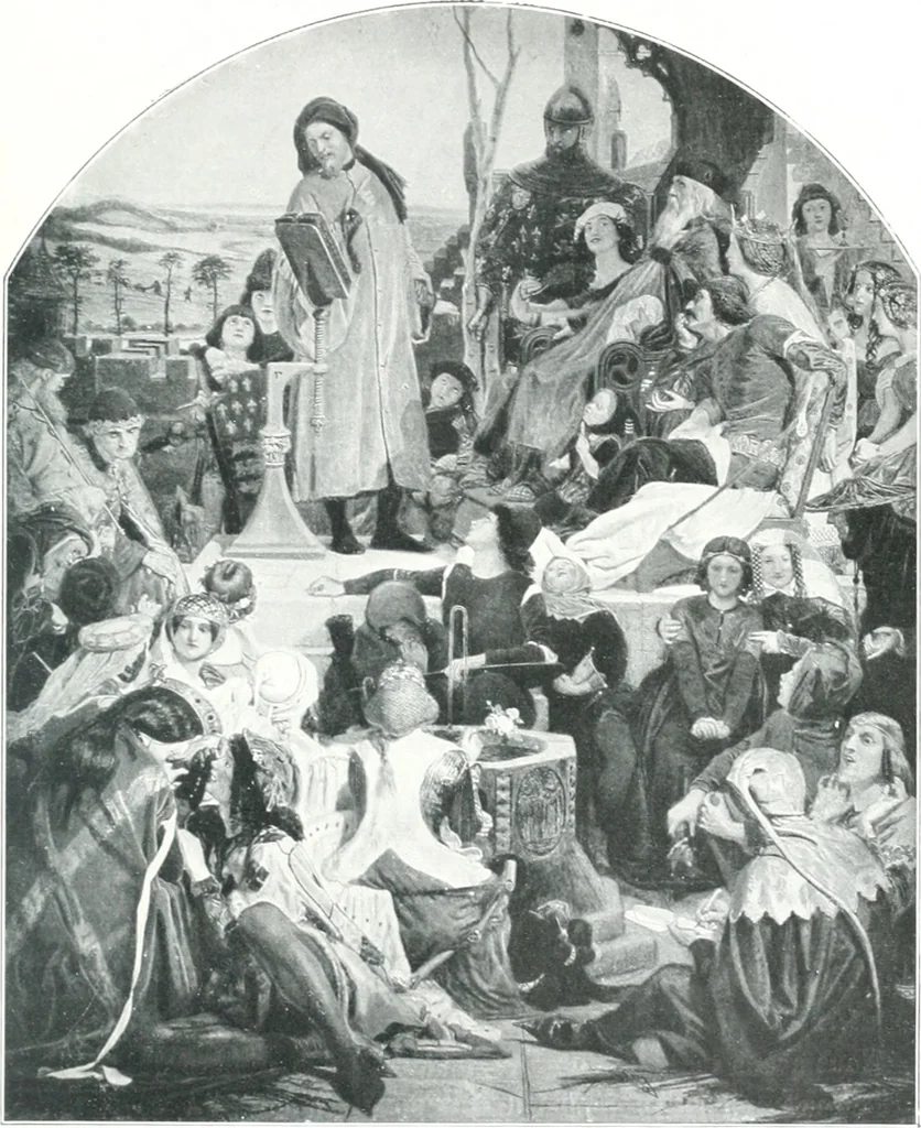 An illustration from La peinture anglaise de ses origines a nos jours, 1908, leaf 248