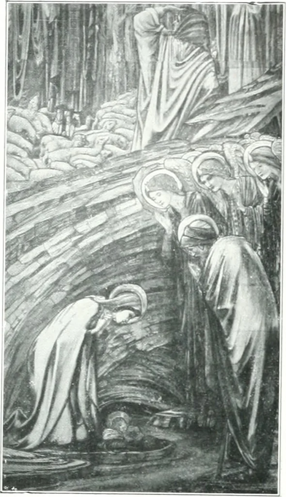 An illustration from La peinture anglaise de ses origines a nos jours, 1908, leaf 251