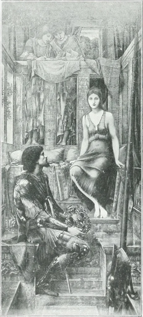 An illustration from La peinture anglaise de ses origines a nos jours, 1908, leaf 254