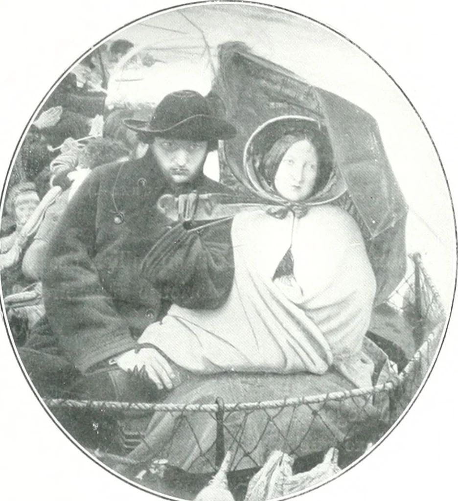 An illustration from La peinture anglaise de ses origines a nos jours, 1908, leaf 256