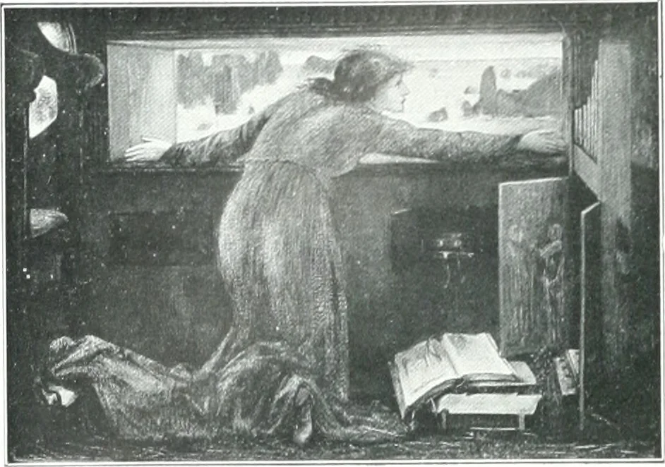 An illustration from La peinture anglaise de ses origines a nos jours, 1908, leaf 257