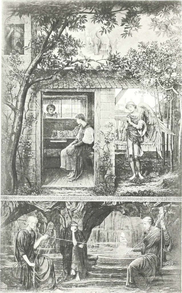 An illustration from La peinture anglaise de ses origines a nos jours, 1908, leaf 258