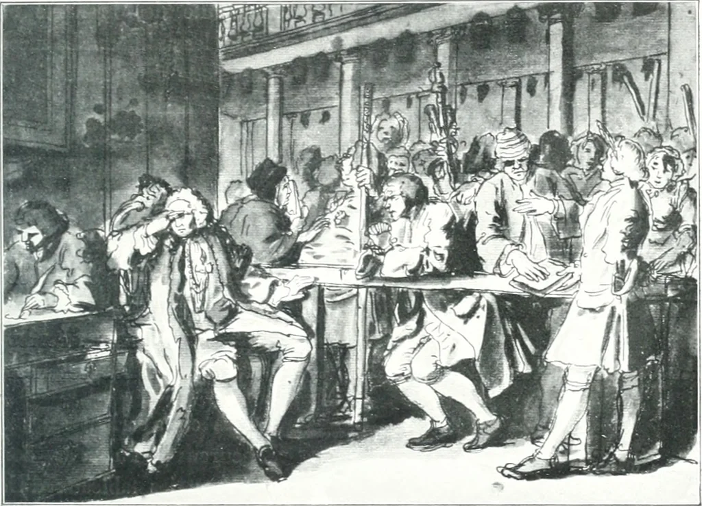 An illustration from La peinture anglaise de ses origines a nos jours, 1908, leaf 26