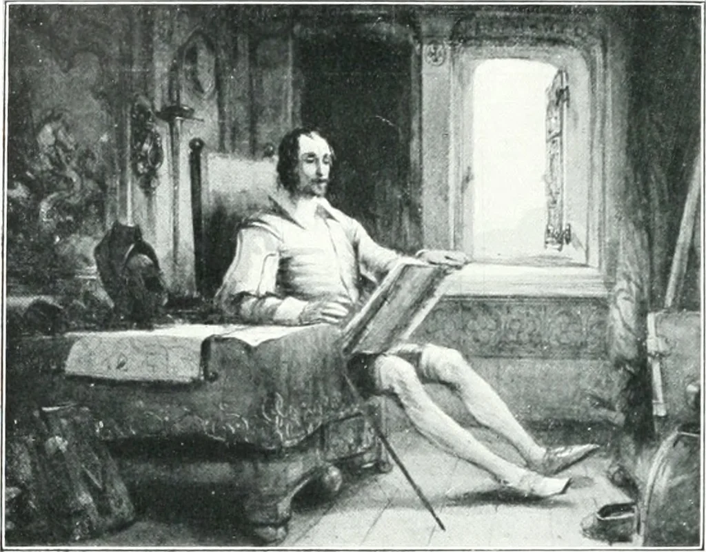 An illustration from La peinture anglaise de ses origines a nos jours, 1908, leaf 271
