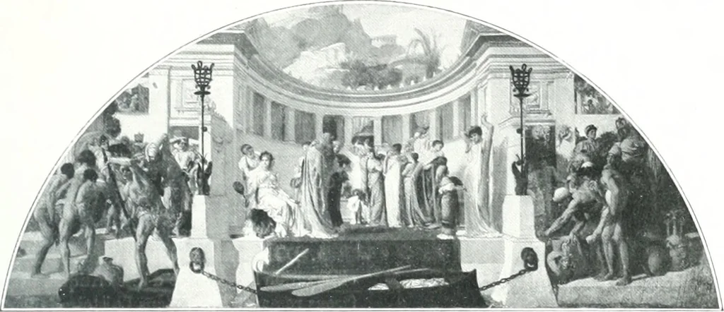 An illustration from La peinture anglaise de ses origines a nos jours, 1908, leaf 274
