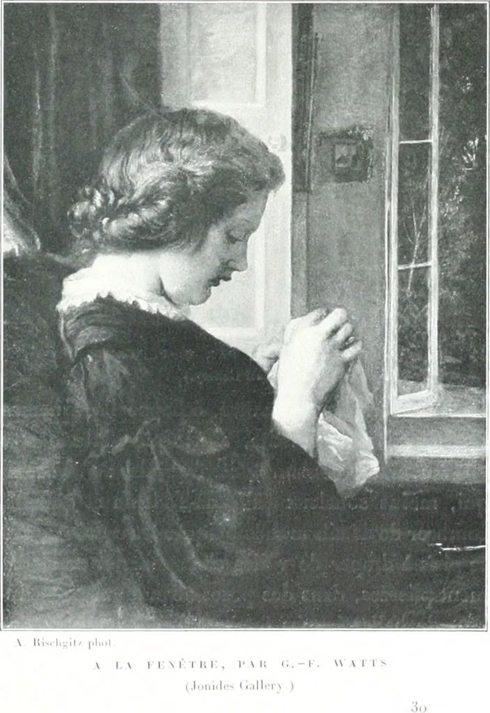 An illustration from La peinture anglaise de ses origines a nos jours, 1908, leaf 282