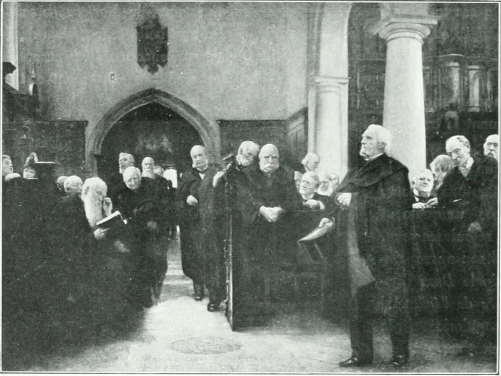 An illustration from La peinture anglaise de ses origines a nos jours, 1908, leaf 285