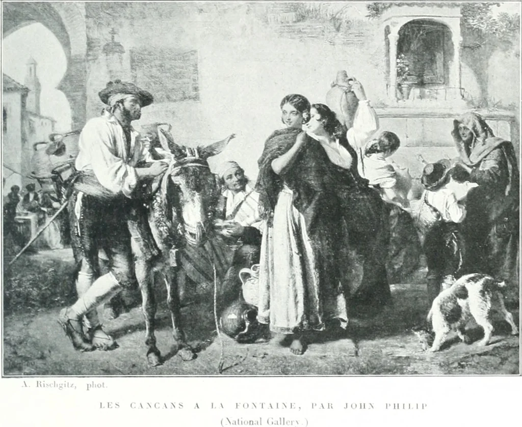 An illustration from La peinture anglaise de ses origines a nos jours, 1908, leaf 286