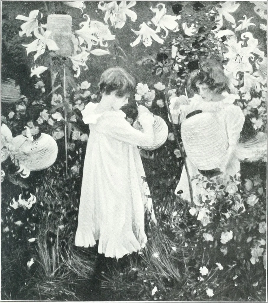 An illustration from La peinture anglaise de ses origines a nos jours, 1908, leaf 288