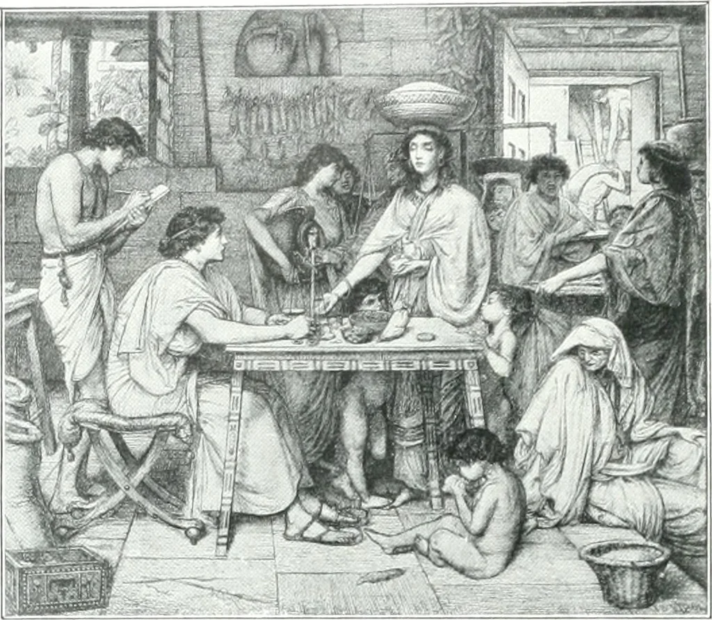 An illustration from La peinture anglaise de ses origines a nos jours, 1908, leaf 289