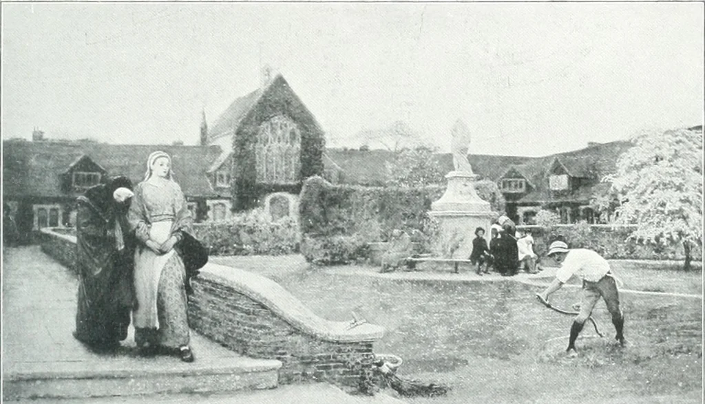 An illustration from La peinture anglaise de ses origines a nos jours, 1908, leaf 296