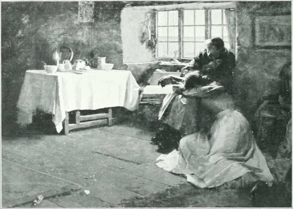 An illustration from La peinture anglaise de ses origines a nos jours, 1908, leaf 297