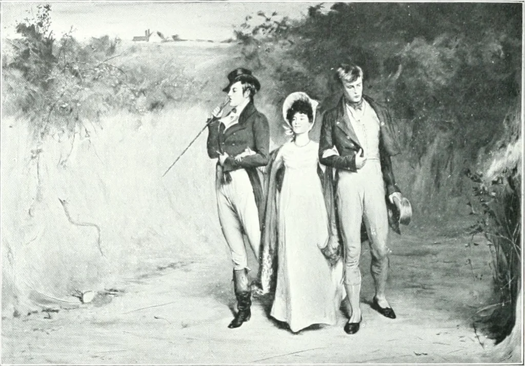 An illustration from La peinture anglaise de ses origines a nos jours, 1908, leaf 305