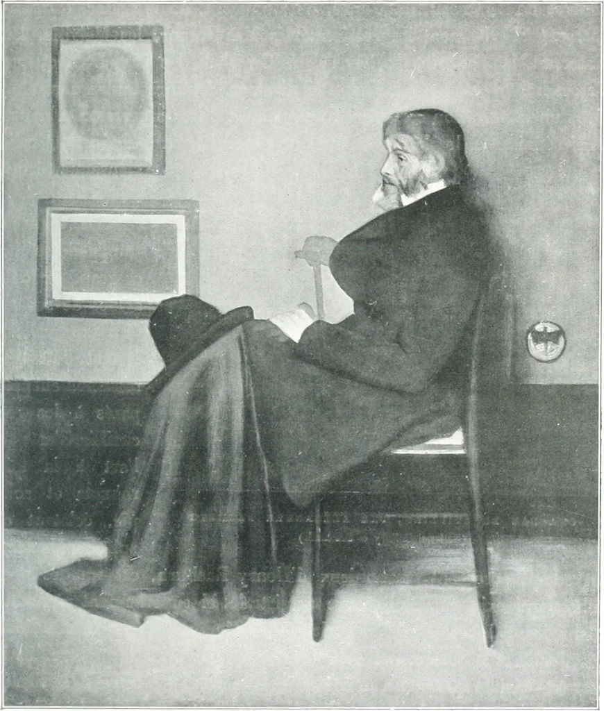 An illustration from La peinture anglaise de ses origines a nos jours, 1908, leaf 308