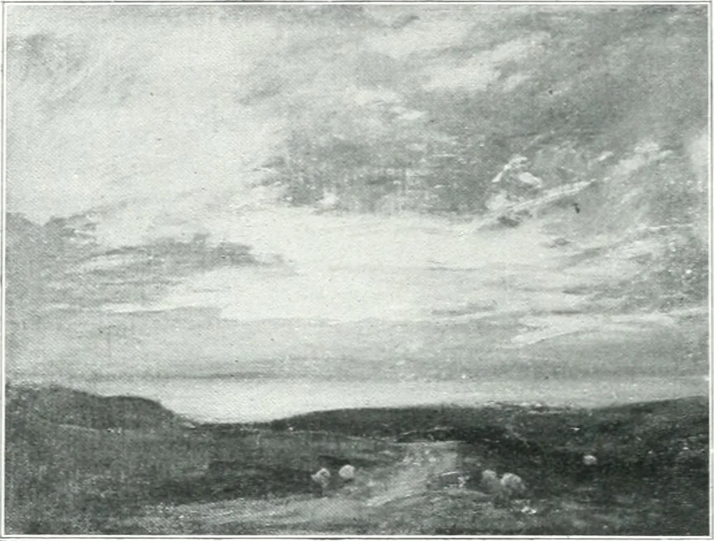 An illustration from La peinture anglaise de ses origines a nos jours, 1908, leaf 315