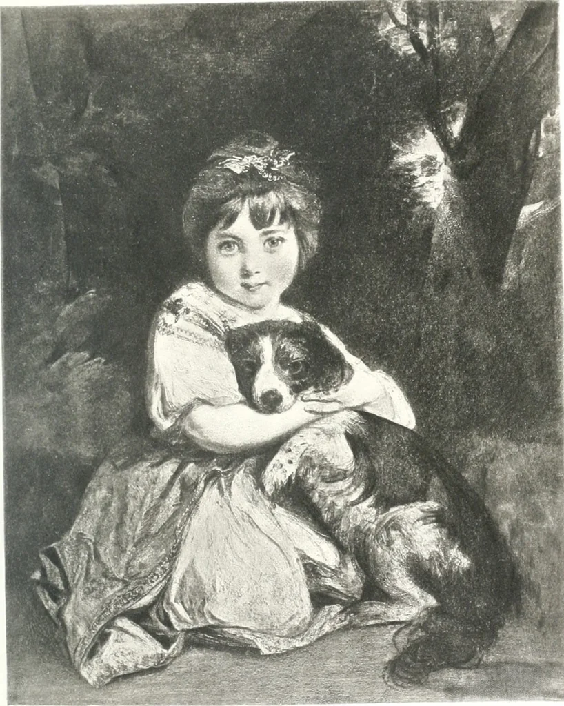 An illustration from La peinture anglaise de ses origines a nos jours, 1908, leaf 32