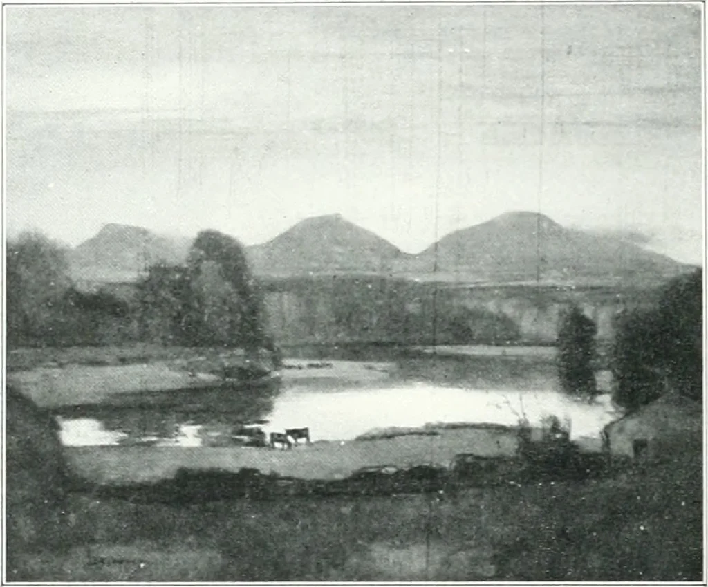 An illustration from La peinture anglaise de ses origines a nos jours, 1908, leaf 321
