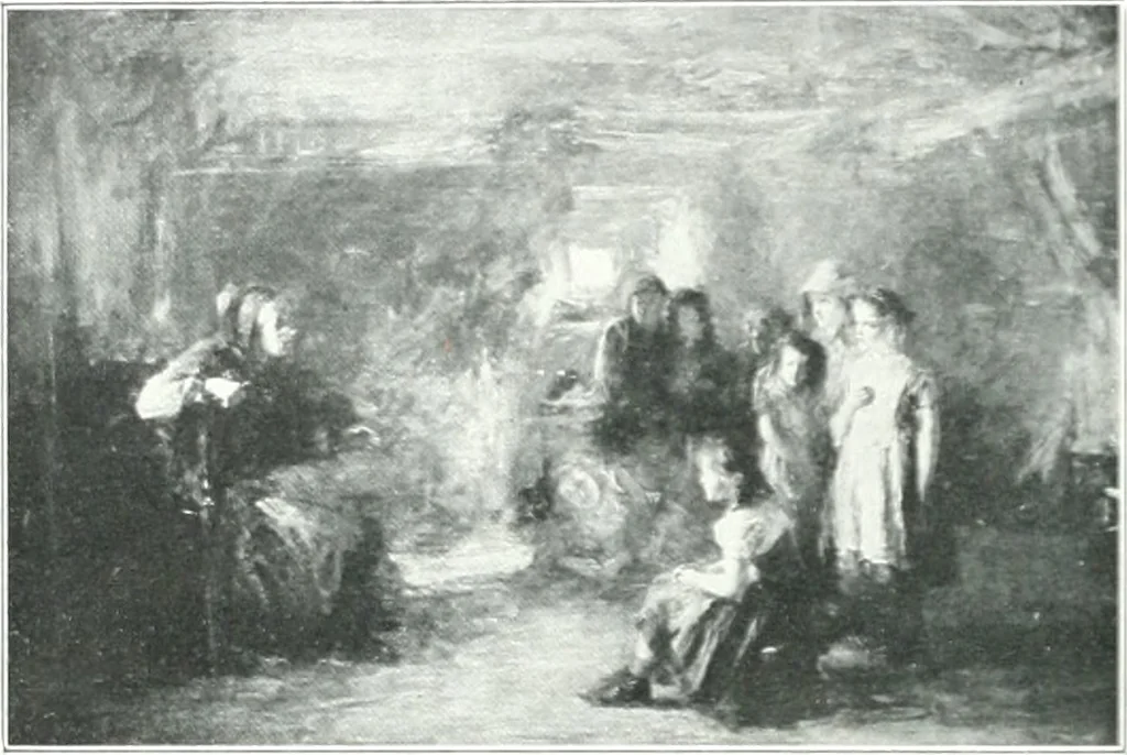 An illustration from La peinture anglaise de ses origines a nos jours, 1908, leaf 323