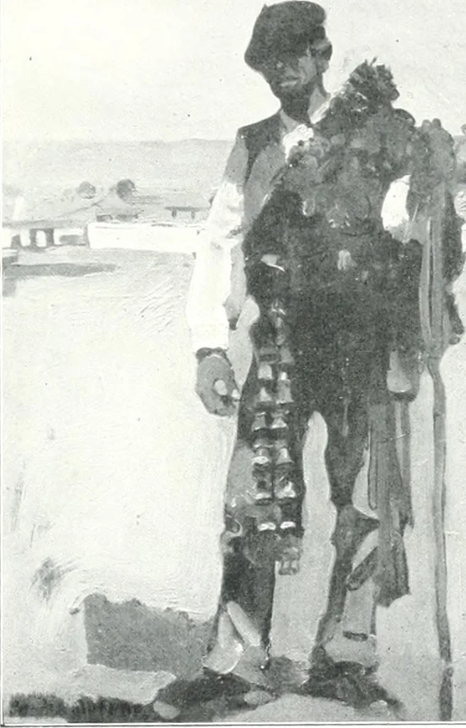 An illustration from La peinture anglaise de ses origines a nos jours, 1908, leaf 330